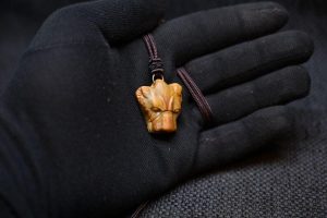 Lapis Lazuli Sekhmet Amulet