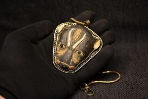 Lapis Lazuli Thoth Baboon Amulet