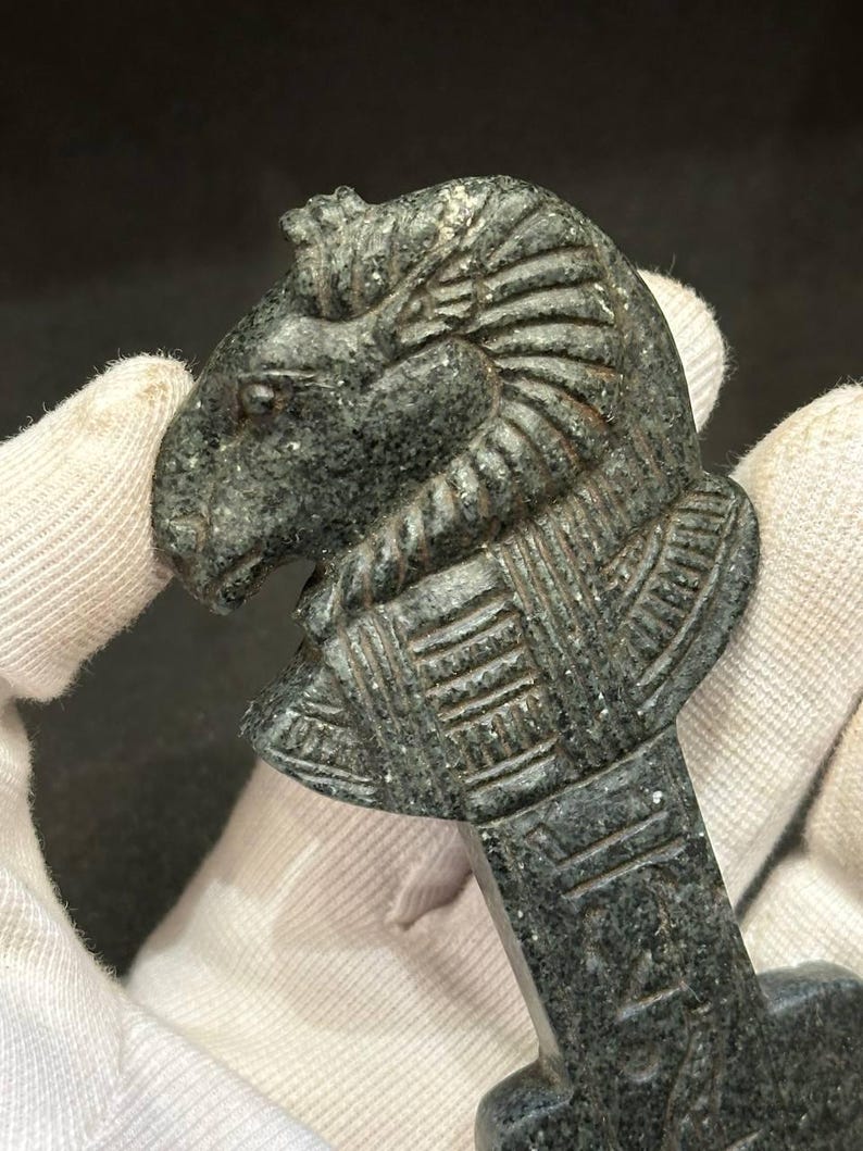 Stone Khnum Ram Amulet