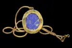 Egyptian Scarab Necklace – Handmade Lapis Lazuli Pendant