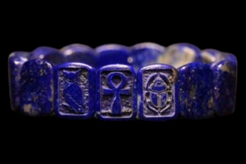 Egyptian Lapis Lazuli Bracelet