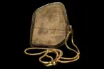 Rosetta Stone Replica Necklace – Ancient Egyptian Hieroglyphs Pendant, Gold Toned Chain - Image 2