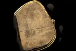Rosetta Stone Replica Necklace – Ancient Egyptian Hieroglyphs Pendant, Gold Toned Chain - Image 3