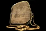 Rosetta Stone Replica Necklace – Ancient Egyptian Hieroglyphs Pendant, Gold Toned Chain - Image 7