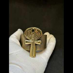 Copper Sekhmet Goddess Bracelet