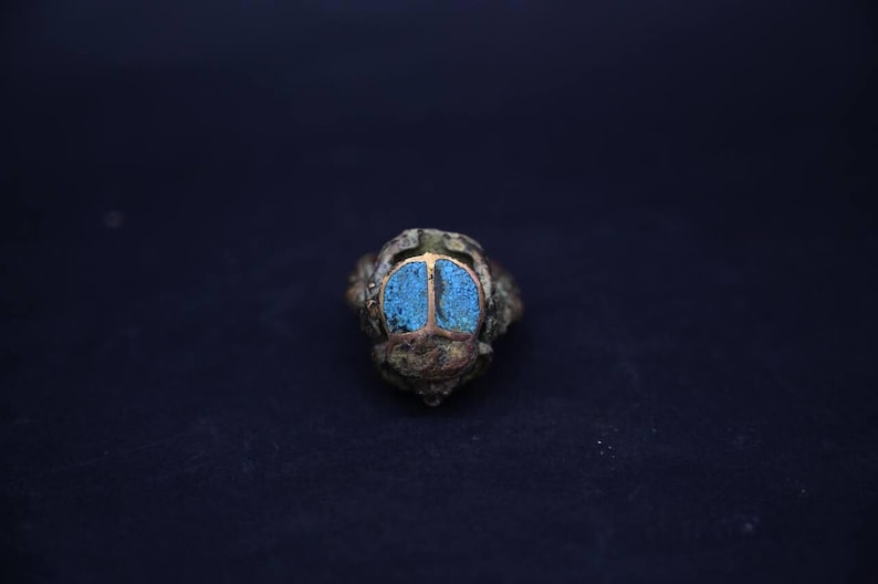 Handmade Unisex Scarab Ring