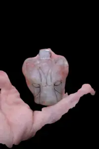 Sekhmet Agate Gemstone Necklace, Egyptian Goddess Amulet - Image 3