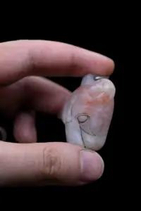 Sekhmet Agate Gemstone Amulet