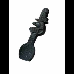 Stone Sobek Crocodile Amulet